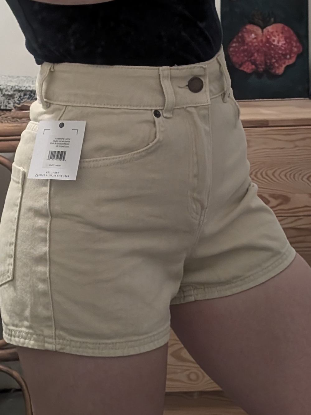 NEW With Tags Cream O'Neill Eisley Denim Shorts